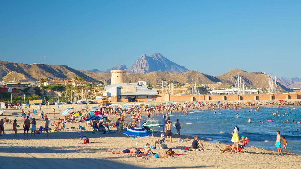 Sunny Duplex In Front Of Campello Beach El Campello Exterior photo